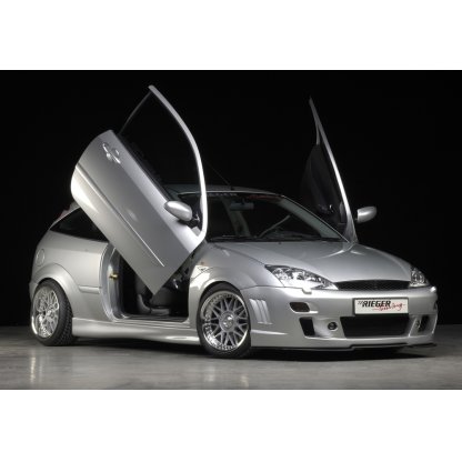 Rieger boční práh mont. strana levá pro Ford Focus 1 3-dvéř., r.v. 11/01-, 98-10/01, plast ABS bez povrchové úpravy