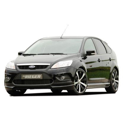 Rieger boční práh mont. strana levá pro Ford Focus 2 vč. ST 5-dvéř. vč. faceliftu, r.v. 02/08-01/11, 07/04-01/08, 10/05-01/08, plast ABS bez povrchové úpravy, s prolisem a výřezem