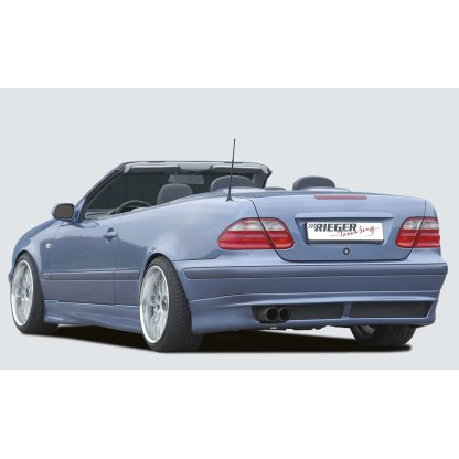 Rieger boční práh mont. strana levá pro Mercedes CLK W208 kabriolet, kupé, plast ABS bez povrchové úpravy
