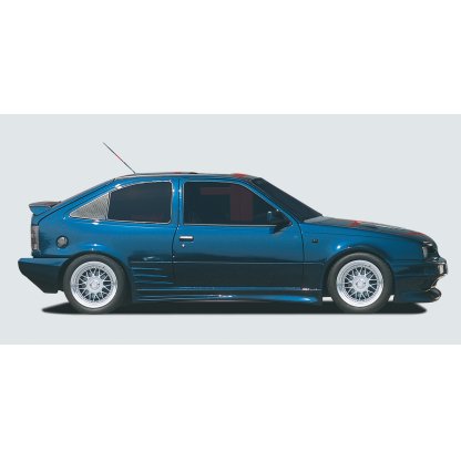 Rieger boční práh mont. strana levá pro Opel Kadett E 3-dvéř., r.v. 09/88-09/95, GFK (laminát)