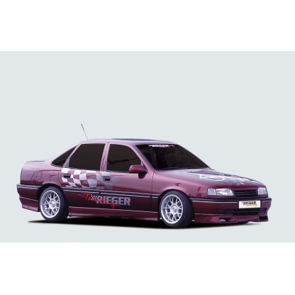 Rieger boční práh mont. strana levá pro Opel Vectra A notchback, plast ABS bez povrchové úpravy
