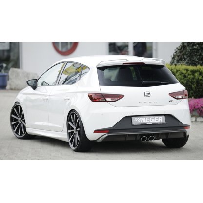 Rieger boční práh mont. strana levá pro Seat Leon 5F 5-dvéř., 5-dvéř. (ST/Combi), r.v. 10/12-, plast ABS bez povrchové úpravy
