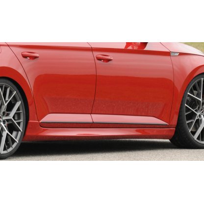 Rieger boční práh mont. strana levá pro Škoda Superb III 3T, 3V combi, sedan vč. faceliftu, r.v. 03/15-10/18, 11/18-, plast ABS bez povrchové úpravy
