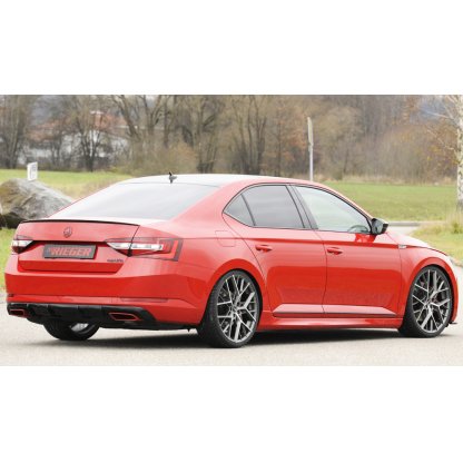 Rieger boční práh mont. strana levá pro Škoda Superb III 3T, 3V combi, sedan vč. faceliftu, r.v. 03/15-10/18, 11/18-, plast ABS bez povrchové úpravy