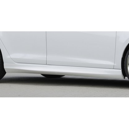 Rieger boční práh mont. strana levá pro Volkswagen Golf 6 vč. GTD, GTI 3-dvéř., 5-dvéř., kabriolet, variant, plast ABS bez povrchové úpravy