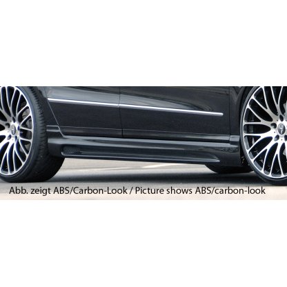 Rieger boční práh mont. strana levá pro Volkswagen Passat 3C combi, sedan vč. faceliftu, r.v. 03/05-07/10, 08/10-, plast ABS bez povrchové úpravy, s prolisem a výřezem