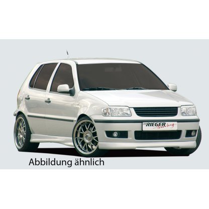 Rieger boční práh mont. strana levá pro Volkswagen Polo 4 6N 5-dvéř., r.v. 10/94-01, plast ABS bez povrchové úpravy