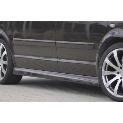 Rieger boční práh mont. strana levá pro Volkswagen T5 bus vč. faceliftu, r.v. 04/03-08/09, 09/09-, plast ABS bez povrchové úpravy