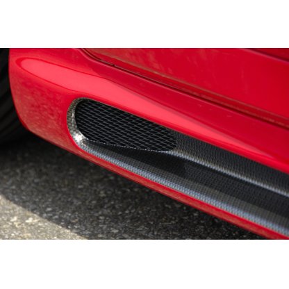 Rieger boční práh mont. strana pravá pro Audi A4 8E avant, sedan po faceliftu, r.v. 11/00-10/04, 11/04-, plast ABS s povrchovou úpravou Carbon-Look, s prolisem a výřezem