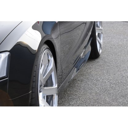 Rieger boční práh mont. strana pravá pro Audi A5 S5 B8, B81 kabriolet, kupé vč. faceliftu, r.v. 06/07-07/11, 10/11-06/16, plast ABS bez povrchové úpravy