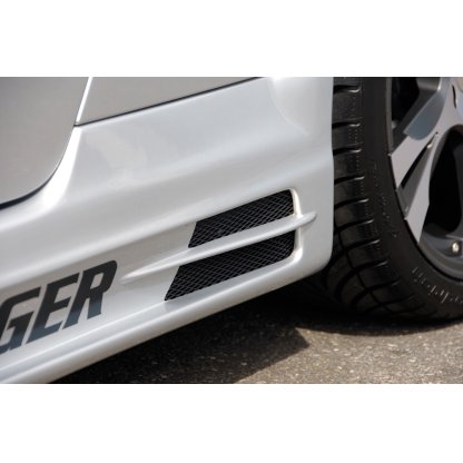Rieger boční práh mont. strana pravá pro Audi TT 8N kupé, roadster, r.v. 98-03, plast ABS bez povrchové úpravy, s prolisem, s prolisem a dvěma výřezy