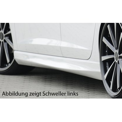 Rieger boční práh mont. strana pravá pro Seat Leon 5F 5-dvéř., 5-dvéř. (ST/Combi), r.v. 10/12-, plast ABS bez povrchové úpravy