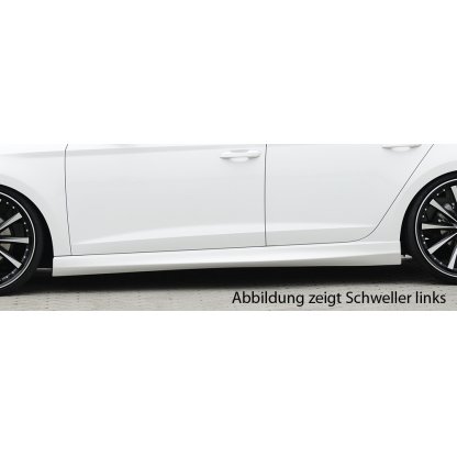 Rieger boční práh mont. strana pravá pro Seat Leon Cupra 5F 5-dvéř., 5-dvéř. (ST/Combi), r.v. 03/14-, plast ABS bez povrchové úpravy