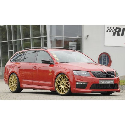 Rieger boční práh mont. strana pravá pro Škoda Octavia RS 5E combi, sedan vč. faceliftu, r.v. 02/17-, 06/13-01/17, plast ABS bez povrchové úpravy