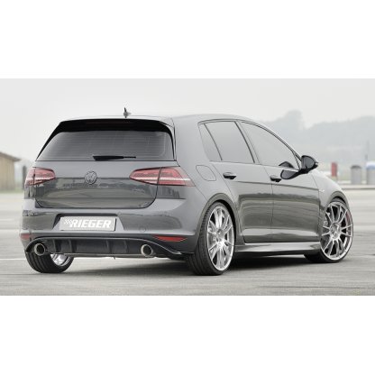 Rieger boční práh mont. strana pravá pro Volkswagen Golf 7 vč. GTD, GTI, R 3-dvéř., 5-dvéř., r.v. 04/13-, 06/13-, 10/12-, 12/13-, plast ABS bez povrchové úpravy