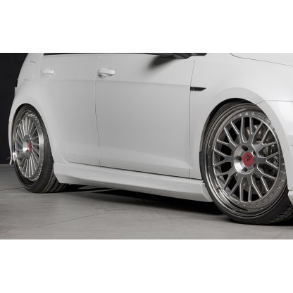 Rieger boční práh mont. strana pravá pro Volkswagen Golf 7 vč. GTD, GTI, R 3-dvéř., 5-dvéř., r.v. 04/13-, 06/13-, 10/12-, 12/13-, plast ABS bez povrchové úpravy