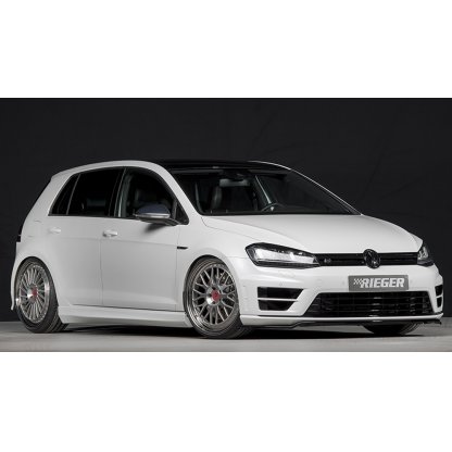 Rieger boční práh mont. strana pravá pro Volkswagen Golf 7 vč. GTD, GTI, R 3-dvéř., 5-dvéř., r.v. 04/13-, 06/13-, 10/12-, 12/13-, plast ABS bez povrchové úpravy