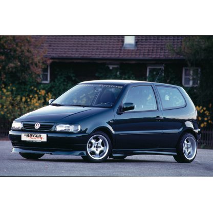 Rieger boční práh mont. strana pravá pro Volkswagen Polo 4 6N 3-dvéř., r.v. 10/94-01, plast ABS bez povrchové úpravy