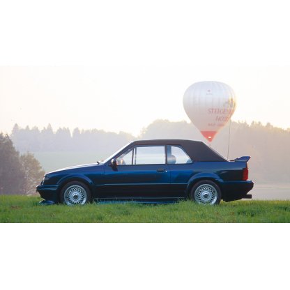 Rieger boční práh widebody I mont. strana pravá pro Ford Escort 3 3-dvéř., kabriolet, r.v. 00/82-00/88, GFK (laminát)