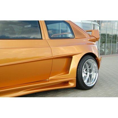 Rieger boční práh widebody II mont. strana levá pro Opel Kadett E 3-dvéř., r.v. 09/88-09/95, GFK (laminát)