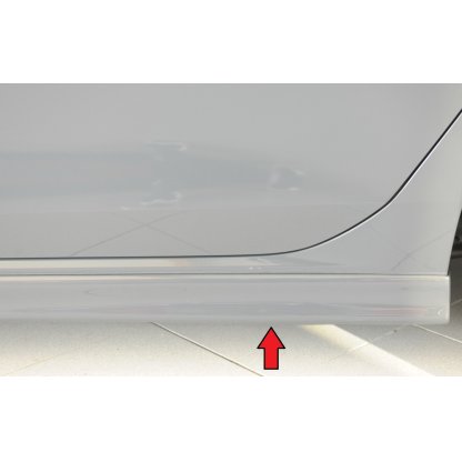 Rieger boční práh (XS) mont. strana levá pro Seat Leon 5F 5-dvéř., r.v. 01/17-, plast ABS bez povrchové úpravy