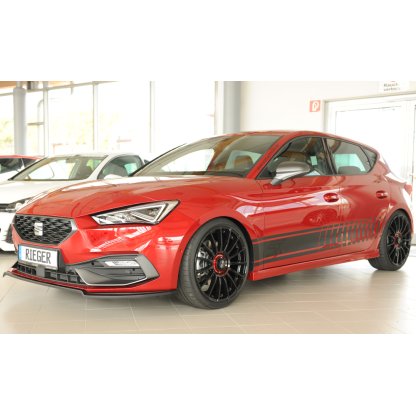 Rieger boční práh (XS) mont. strana levá pro Seat Leon KL 5-dvéř., r.v. 04/20-, plast ABS bez povrchové úpravy