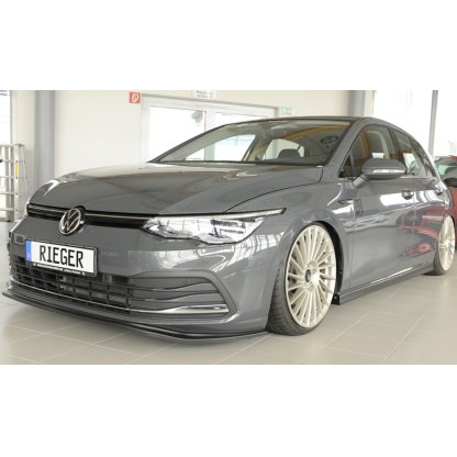 Rieger boční práh (XS) mont. strana levá pro Volkswagen Golf 8 3-dvéř., r.v. 12/19-, plast ABS bez povrchové úpravy