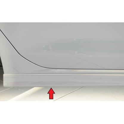 Rieger boční práh (XS) mont. strana pravá pro Seat Leon 5F 5-dvéř., r.v. 01/17-, plast ABS bez povrchové úpravy