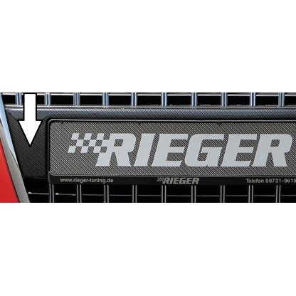 Rieger držák RZ pro Audi A4 8H kabriolet před faceliftem, plast ABS s povrchovou úpravou Carbon-Look