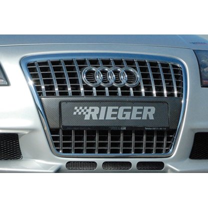 Rieger držák RZ pro Audi A4 8H kabriolet před faceliftem, plast ABS s povrchovou úpravou Carbon-Look