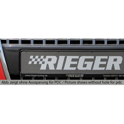 Rieger držák RZ pro Audi A4 8H kabriolet před faceliftem, plast ABS s povrchovou úpravou Carbon-Look