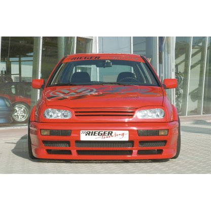 Rieger lem blatníku-Set pro Volkswagen Golf 3 3-dvéř., 5-dvéř., kabriolet, 08/91-09/97, plast ABS bez povrchové úpravy, mont. strana levá+pravá