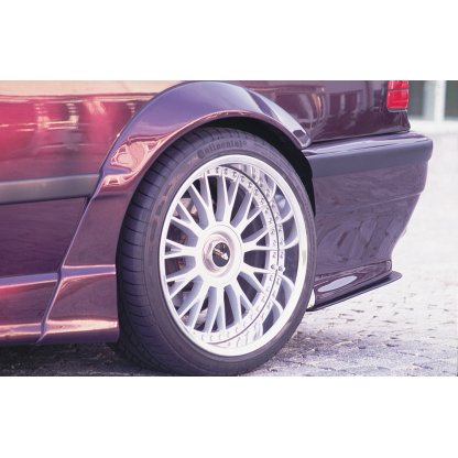 Rieger lem blatníku widebody II pro BMW řada 3 E36 kabriolet, kupé, GFK (laminát), mont. strana levá