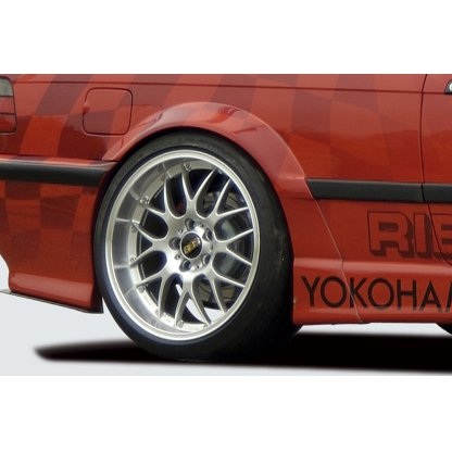 Rieger lem blatníku widebody II pro BMW řada 3 E36 kabriolet, kupé, GFK (laminát), mont. strana pravá