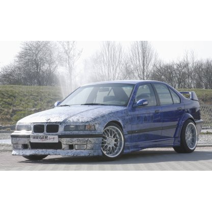 Rieger lem blatníku widebody II pro BMW řada 3 E36 sedan, GFK (laminát), mont. strana pravá