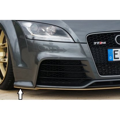 Rieger lipa pod přední nárazník na pravé straně pro Audi TT RS 8J kupé, 09/09-, plast ABS bez povrchové úpravy