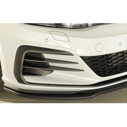 Rieger lipa pod přední nárazník pouze pro GTI / GTD / GTE pro Volkswagen Golf 7 GTD, GTE, GTI 3-dvéř., 5-dvéř. po faceliftu, 02/17-, plast ABS bez povrchové úpravy