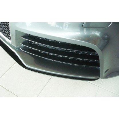 Rieger lipa pod přední nárazník pro Audi TT RS 8J kupé, roadster, 09/09-, plast ABS lakovaný do černé lesklé barvy