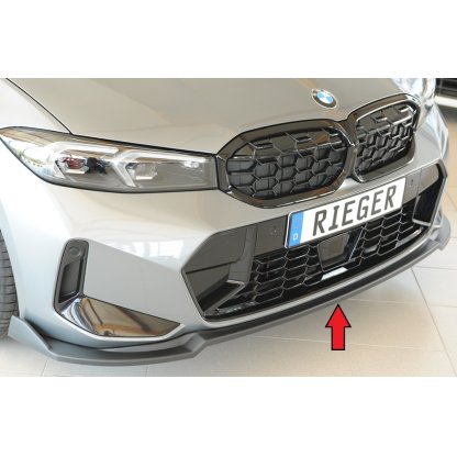 Rieger lipa pod přední nárazník pro BMW řada 3 G21 touring, 07/22-, plast ABS bez povrchové úpravy