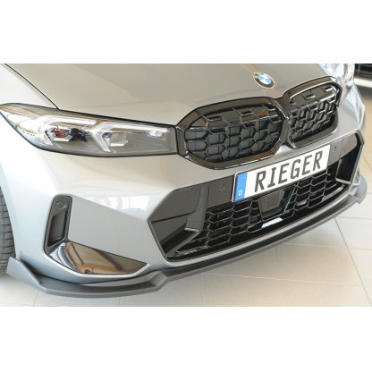 Rieger lipa pod přední nárazník pro BMW řada 3 G21 touring, 07/22-, plast ABS bez povrchové úpravy