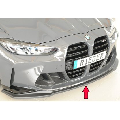 Rieger lipa pod přední nárazník pro BMW řada 3 G81 M3 touring, 07/22-, plast ABS bez povrchové úpravy