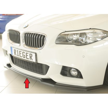 Rieger lipa pod přední nárazník pro BMW řada 5 F11 touring, 09/10-06/13, plast ABS bez povrchové úpravy