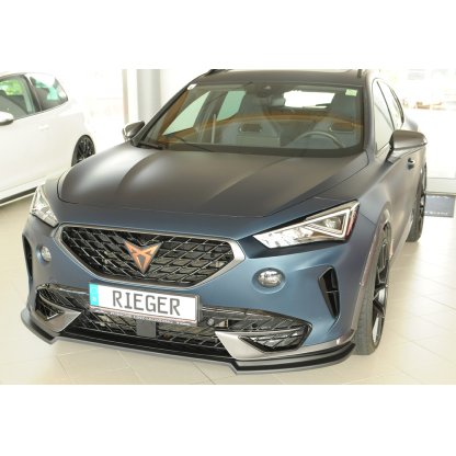 Rieger lipa pod přední nárazník pro Cupra Formentor KM, 07/20-, plast ABS bez povrchové úpravy