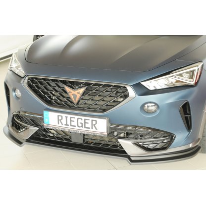 Rieger lipa pod přední nárazník pro Cupra Formentor VZ KM, 07/20-, plast ABS bez povrchové úpravy