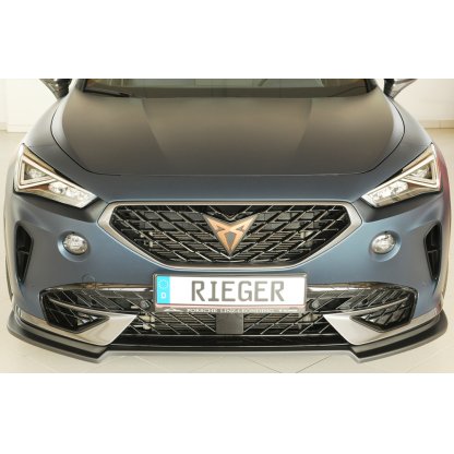 Rieger lipa pod přední nárazník pro Cupra Formentor VZ KM, 07/20-, plast ABS bez povrchové úpravy