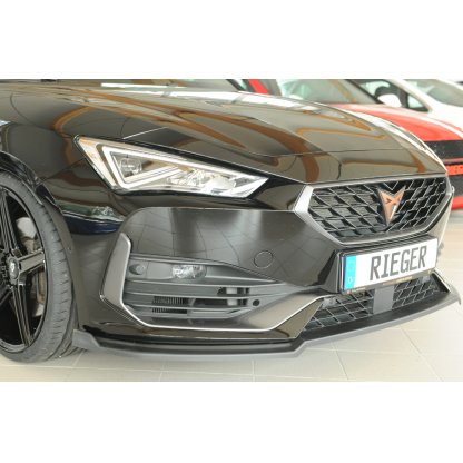 Rieger lipa pod přední nárazník pro Cupra Leon KL 5-dvéř. (ST/sportstourer), 09/20-, plast ABS bez povrchové úpravy