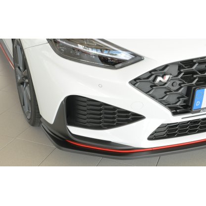 Rieger lipa pod přední nárazník pro Hyundai i30 N-Performance PDE 5-dvéř. (fastback), 05/21-, plast ABS bez povrchové úpravy