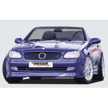 Rieger lipa pod přední nárazník pro Mercedes SLK R170 roadster, 09/96-12/00, plast ABS bez povrchové úpravy