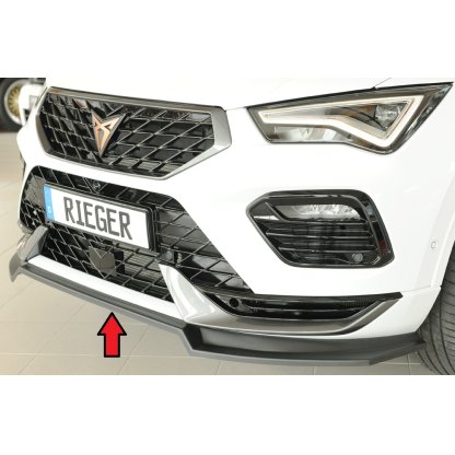 Rieger lipa pod přední nárazník pro Seat Ateca Cupra 5FP, 08/20-, plast ABS bez povrchové úpravy