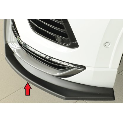 Rieger lipa pod přední nárazník pro Seat Ateca Cupra 5FP, 08/20-, plast ABS bez povrchové úpravy